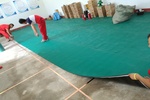 防靜電膠墊作為鋪地材料鋪設地面為何要關注阻燃性？